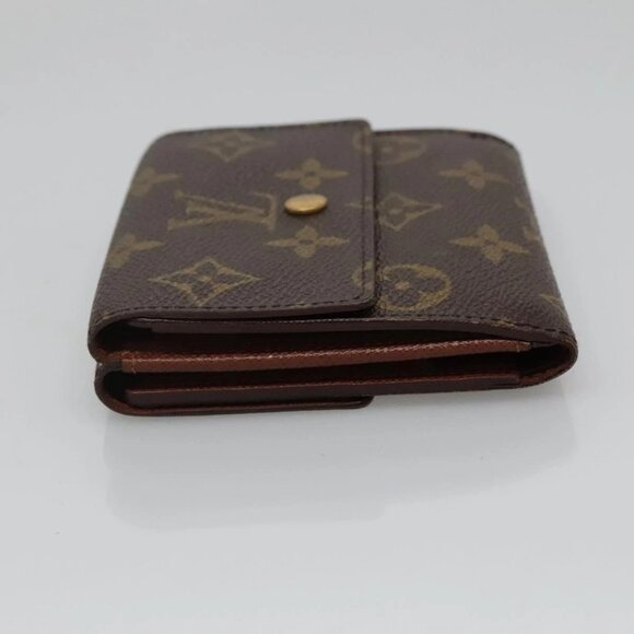 LOUIS VUITTON Monogram Porte Monnaie Bier Cartes Crdit Wallet M61652 Auth ki5989 - Picture 6 of 16